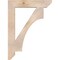 Ekena Millwork Westlake Slat Smooth Bracket, Douglas Fir, 5 1/2"W x 34"D x 46"H BKT06X34X46WTL06SDF - alternate 3